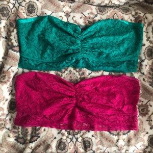 Set of 2 Aerie bandeau bras